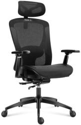 Huzaro Combat 7.3 Gamer szék - Fekete (HZ-COMBAT 7.3 BLACK MESH) (HZ-COMBAT 7.3 BLACK MESH)