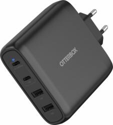 OtterBox Ob Standard Eu Wall Charger 100w Gan 2xusb-c+2xusb-a Usb-pd (s77175514) (s77175514)