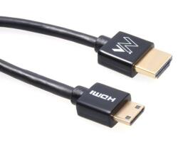 Maclean MCTV-712 HDMI - mini HDMI (apa - apa) kábel 2m - Fekete (MCTV-712) (MCTV-712)
