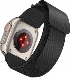 ForCell F-Design FA05 Apple Watch 38/40/41mm nylon szíj, fekete ( )