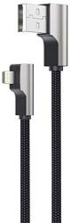 AUKEY CB-AL01 USB-A apa 2.0 - Lightning apa Adat és töltőkábel - Fekete (2m) (CB-AL01 BLACK) (CB-AL01 BLACK)