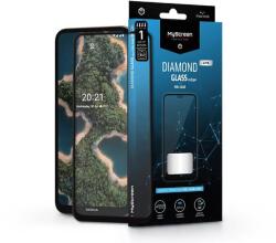MyScreen Protector Diamond Glass Lite Edge2.5D Full Glue Nokia X10/X20 edzett üveg képernyővédő fólia fekete (LA-2117) (LA-2117) (LA-2117)