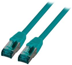 EFB-Elektronik RJ45 Patchkabel S/FTP, Cat. 6A, LSZH, 0, 25m, grün (MK6001.0, 25GR) (MK6001.0,25GR)