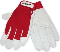 Dedra Munkavédelmi Kesztyű Sertésbőr 10-es piros (BH1010R10R) (BH1010R10R)