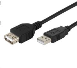 4World Vivanco USB 2.0 hosszabbító kábel 3m fekete (CE U4 30) (CE U4 30) (CE U4 30)
