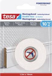 tesa WALLPAPER (77742-00000-00) Rögzítő szalag ® Powerbond Fehér (H x Sz) 1.5 m x 19 mm 1 db (77742-00000-00) (77742-00000-00)