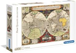 Clementoni Antik tengerész térkép HQC 6000db-os puzzle (36526) (cle36526) (cle36526)