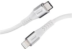 Intenso C315L USB-C apa - Lightning apa 2.0 Adat és töltőkábel - Fehér (1.5m) (7902002) (7902002)