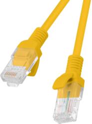 Lanberg PCU5-10CC CAT5e UPT Patch Kábel 2m - Narancssárga (PCU5-10CC-0200-O) (PCU5-10CC-0200-O)
