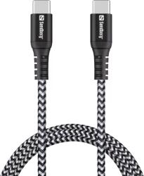 Sandberg 441-38 USB-C apa - USB-C apa Adat és töltőkábel (1m) (441-38) (441-38)