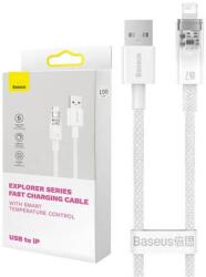 Baseus USB-C - Lightning kábel 2.4A 2m fehér (CATS010102) (CATS010102) (CATS010102)