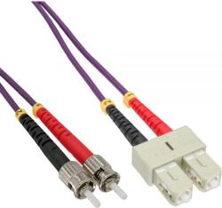 InLine 82515P InfiniBand és száloptikai kábel 15 M SC ST Lila (82515P) (82515P)