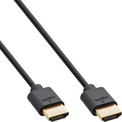 InLine 17902S HDMI kábel 2 M HDMI A-típus (Standard) 2 x HDMI Type A (Standard) Fekete (17902S) (17902S)