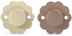 Suavinex Wonder SX Pro, fiziológiai, 6-18 hónapos kor között, 2 db, Whitecap Gray + Raw Umber (8426420084451) (8426420084451)