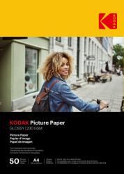 Kodak A4 Picture High Gloss 230g Fotópapír (50 db/csomag) (9891267) (9891267)