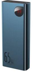 Baseus Adaman Metal Powerbank 20000mAh 2xUSB-A, USB-C, microUSB kék (PPIMDA-D03) (PPIMDA-D03) (PPIMDA-D03)