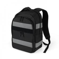 DICOTA V2 Fényvisszaverős 15, 6" Laptop Hátizsák - Fekete (P20471-03-V2) (P20471-03-V2)