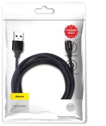 Baseus Yiven Lightning töltőkábel 1, 5A, 3m fekete (CALYW-C01) (CALYW-C01) (CALYW-C01)