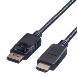 Valueline 11.99. 5780 Displayport apa - HDTV apa Adapter kábel 1m Fekete (11.99. 5780) (11.99.5780)