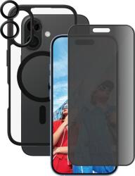 Panzer CARE by PG3-in-1 Privacy iPhone16 6.1 Átlátszó képernyővédő Apple 1 db (B1357+P2861+1283) (B1357+P2861+1283)