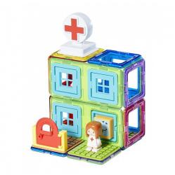 Magformers Kórház 22 darabos mágneses építő készlet (005-717006) (005-717006)