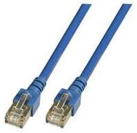 EFB-Elektronik RJ45 Patchkabel SF/UTP, Cat. 5e, PVC, CCA, 5m, blau (K5459.5) (K5459.5) (K5459.5)