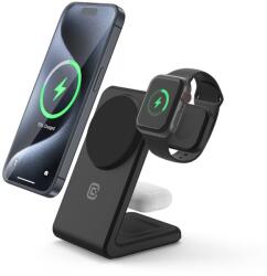 CRONG Magspot Pivot Vezeték Nélküli Töltő - Fekete(15W) (CRG-MSPS-BLK) (CRG-MSPS-BLK)
