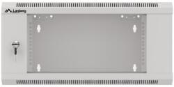 Lanberg WFFA-5604-10S 19" Fali rack szekrény 4U 570x600mm - Szürke (WFFA-5604-10S) (WFFA-5604-10S)