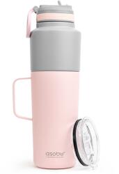 Asobu Twin Pack 900ml Termosz bögrével - Rózsaszín (TWP33 PINK) (TWP33 PINK)