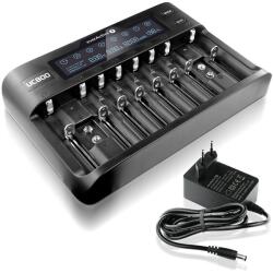 EverActive 8x AA/AAA NiMH Akkumulátor töltő (UC-800) (UC-800) - xupe