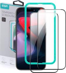 ESR GP-149495 Üveg - Apple iPhone 15 Pro, 2.5D, Fekete (4894240174241) (4894240174241)