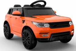 LEAN Toys LAND ROVER HL 5732 Hasonmás 12 V Elektromos Kisautó - Szülői Távirányítóval, Műanyag Kerekekkel, Narancs (5732) (5732)