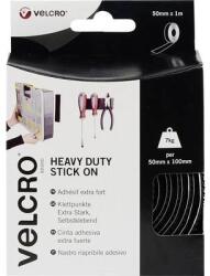 VELCRO® Extra erős tépőzár szalag, 1m x 50 mm, fekete, Stick On EC60241 (VEL-EC60241) (VEL-EC60241)
