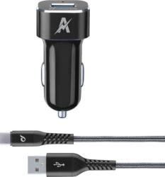Cellularline Cellularline TETRCBRSMKIT15WTYC mobiltelefon töltő Univerzális Fekete Szivargyújtó Automatikus (TETRCBRSMKIT15WTYC) (TETRCBRSMKIT15WTYC)