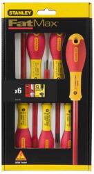 STANLEY 0-65-441 Fatmax 6 db-os Szigetelt Csavarhúzó Készlet (0-65-441) (0-65-441)