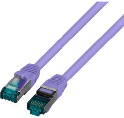 EFB-Elektronik RJ45 Patchkabel S/FTP, Cat. 6A, LSZH, 1, 5m, violett (MK6001.1, 5VI) (MK6001.1,5VI)