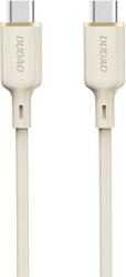 Dudao L7SCC2M USB Type-C apa - USB Type-C apa Adat és töltő kábel - Fehér (2m) (L7SCC2M) (L7SCC2M)
