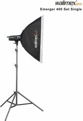 Walimex pro Emerger 400 Professzionális Softbox Stúdióvaku készlet (23379) (23379)