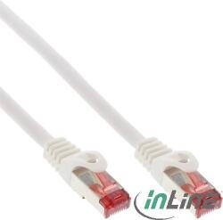 InLine 76450W hálózati kábel Fehér 0, 5 M Cat6 S/FTP (S-STP) (76450W) (76450W)