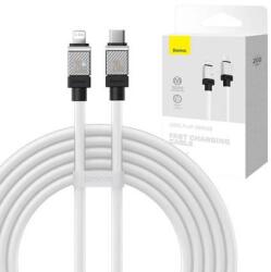 Baseus USB-C - Lightning kábel 20W 2m fehér (CAKW000102) (CAKW000102) (CAKW000102)