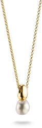 Thomas Sabo Natural Beauty aranyozott nyaklánc gyöngy medállal - KE2318-430-14-L45V (KE2318-430-14-L45V)