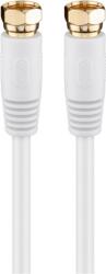 Goobay 67289 Type-F antenna kábel 10m - Fehér (67289) (67289)