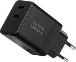 Native Union Fast GaN Charger PD 35W, black (FAST-PD35-BLK-EU) (FAST-PD35-BLK-EU)