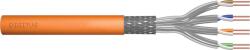 ASSMANN CAT 7 S-FTP installation cable, 1200 MHz Dca (EN 50575), AWG 23/1, 50 m ring, SX, orange (DK-1743-VH-05) (DK-1743-VH-05)