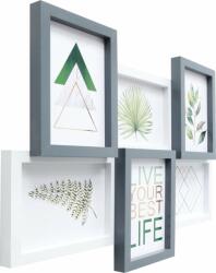 Deknudt Frames S68VC9 38x52 Képkeret - Fehér/szürke (S68VC9P6_13, 0X18, 0) (S68VC9P6_13,0X18,0)