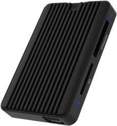 RaidSonic Icy Box IB-CR504-C31 SD/CF USB 3.0 Külső kártyaolvasó (IB-CR504-C31) (IB-CR504-C31)