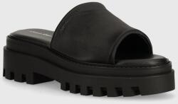 Calvin Klein Jeans papucs TOOTHY COMBAT SANDAL IN DC fekete, női, platformos, YW0YW01339 - fekete Női 39