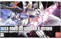 BANDAI HGUC 1/144 GX-9900-DV Gundam X Divider Figura (GUN64116) (GUN64116)