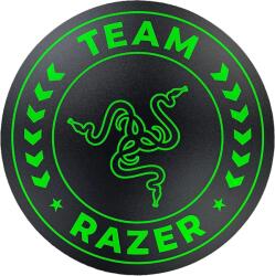 Razer Team Gamer szék alátét szőnyeg - Fekete/Zöld (120x120 cm) (RC81-03920200-R3M1) (RC81-03920200-R3M1)