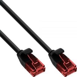 InLine 71202S hálózati kábel Fekete 2 M Cat6 U/UTP (UTP) (71202S) (71202S)